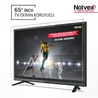 Notvex 65" 165 Ekran TV Ekran Koruyucu — Büyük Ekran İçin Güvenli Koruma